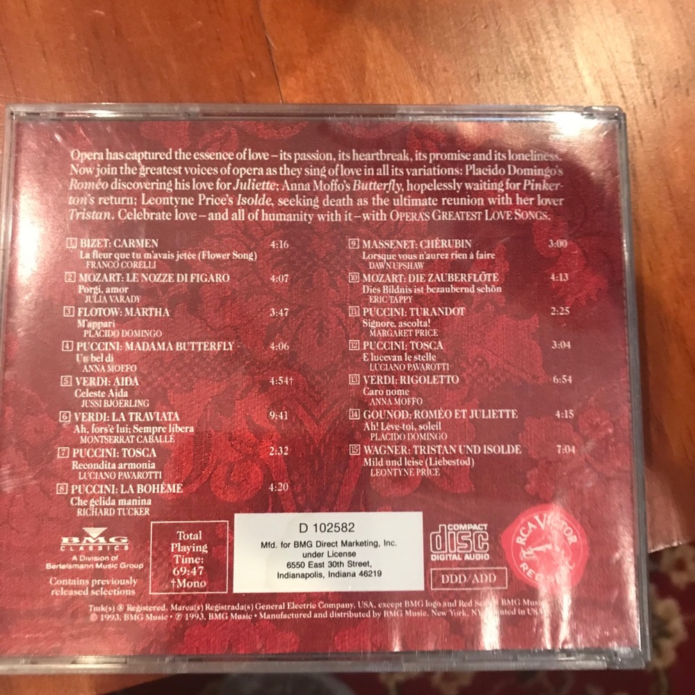 Opera CDs - Picture 5 of 7
